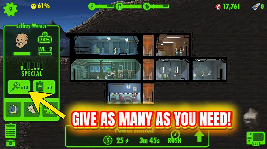 Fallout Shelter — Med Bay Express (Unlimited Meds) (screenshot 2)